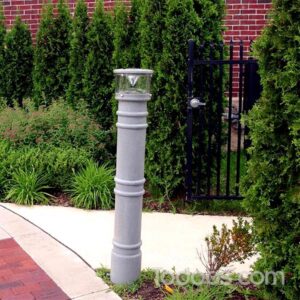 Ideal Shield’s Lighted Bollard Covers are environmentally friendly and cost-effective solutions for outdoor applications to help illuminate walkways.