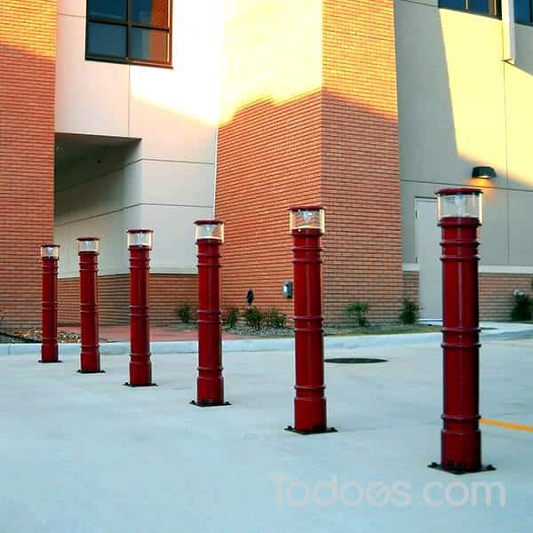 Available in any color, these long-lasting Lighted Bollard Covers do not require painting or any other maintenance efforts.