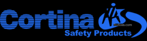 Cortina Safety Logo In Blue Color