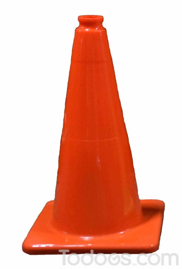 Orange Safety Cones Keep Roads and Work Zones Safe