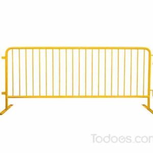 8’ Painted Steel crowd control barrier is the ultimate solution for event crowd control. Heavy Duty and built to endure.