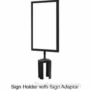 Sign Holder with sign Adapter lets you display your messages!