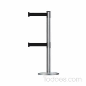 Invest in style and safety with the tough dual belt stanchions