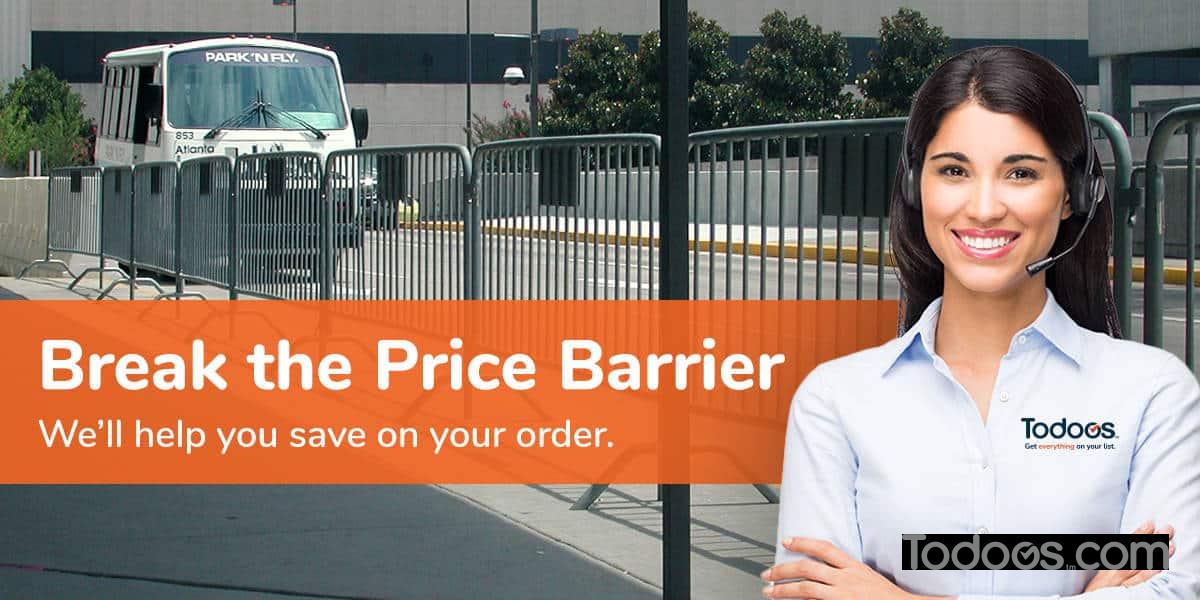 Metal Barricades Slider Image - Pricing
