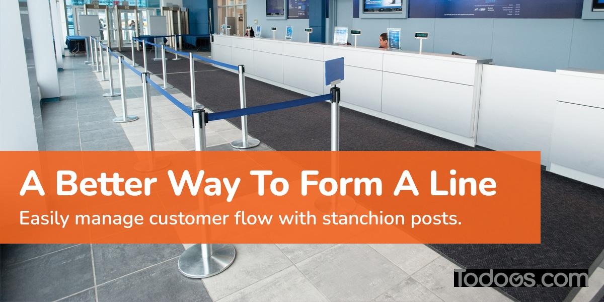 Stanchions and Stanchion Posts - Use Stanchion Posts