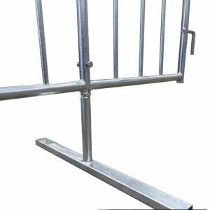 Kroma Universal Galvanized 8' Steel Barricade
