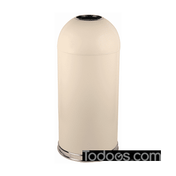 Our best-selling dome top receptacle is a classic fit for any environment from hospitality and healthcare entryways, restaurants, office complexes or restaurants.