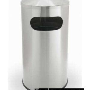 Precision Series® Trash Container, 15-Gallon Round, Dome Lid