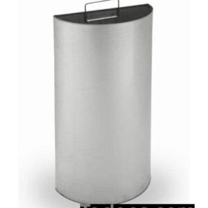 Available in 8- and 15-gallon capacities, this receptacle fits well next to desks and elevators or within lobbies.