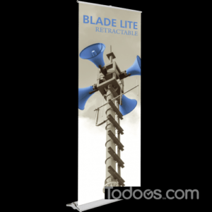 Blade Lite 800 Standard Customizable Retractable Banner with Stand (Stand + Graphic)