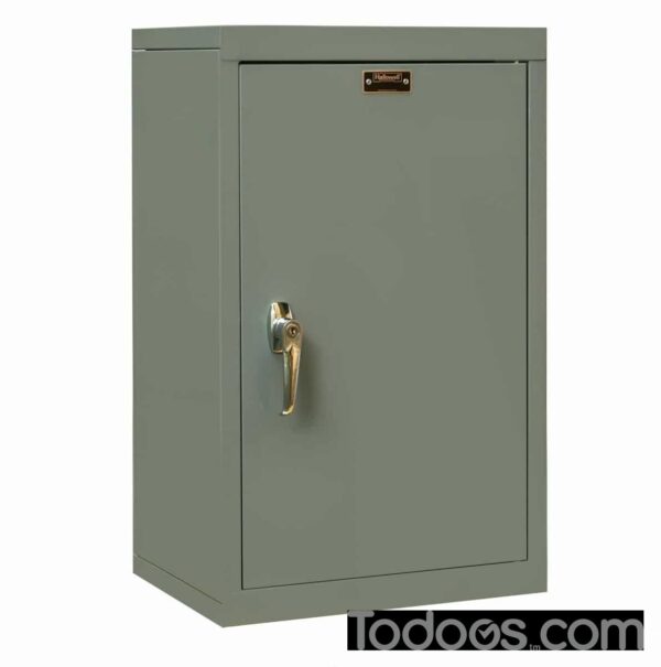 All cabinets feature 3-point positive locking and a chrome plated locking handle with built-in grooved key lock.