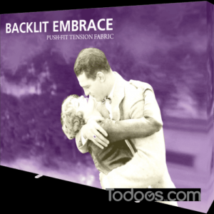 Embrace-10ft-Backlit-Full-Height-Push-Fit-Tension-Fabric-Display-Frame-Graphic-3