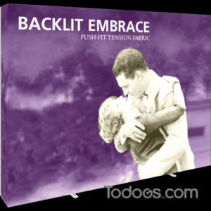 Embrace-10ft-Backlit-Full-Height-Push-Fit-Tension-Fabric-Display-Frame-Graphic-5