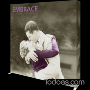 Embrace 7.5ft Full Height Push-Fit Tension Fabric Display (Frame + Graphic)