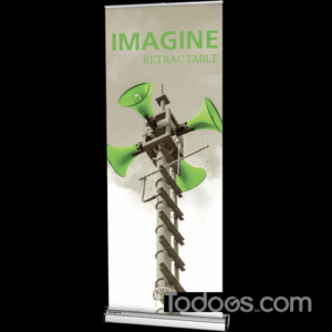 Imagine 800 Premium Customizable Retractable Banner with Stand (Stand + Graphic)