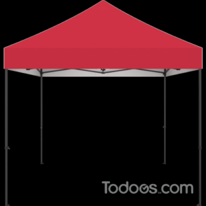 The Zoom 10ft Economy tent shades and protects up to five people