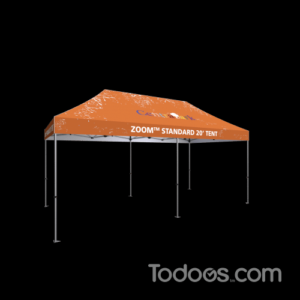 The Zoom™ Standard 20ft Popup tent is an ideal weather-resistant display for use at outdoor exhibitions, and more.