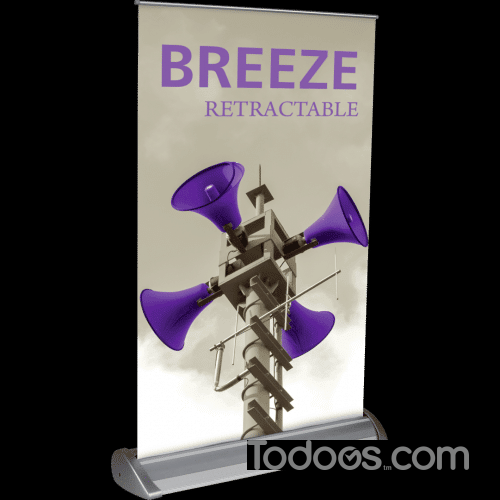 Breeze-2 Tabletop Retractable Banner Graphic